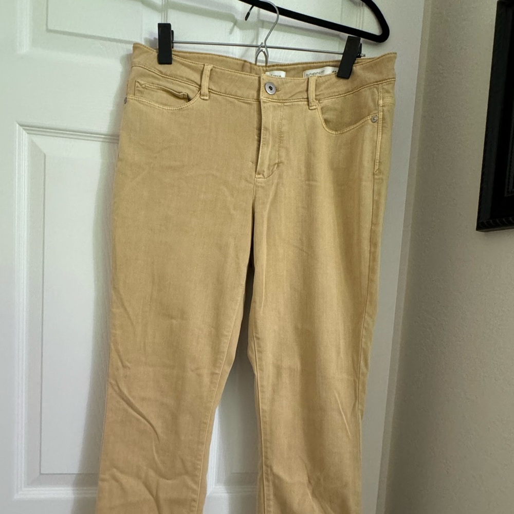 JJill crop stretch jean 10